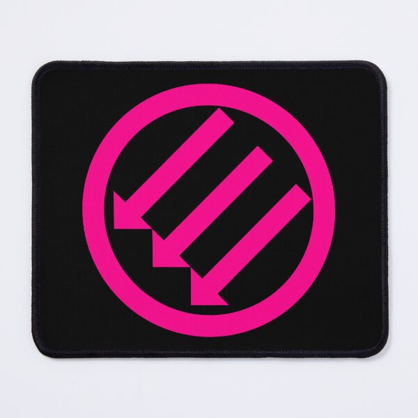 Item preview, The Three Arrows - Anti Fascist (hot pink) designed and sold by Thelittlelord.