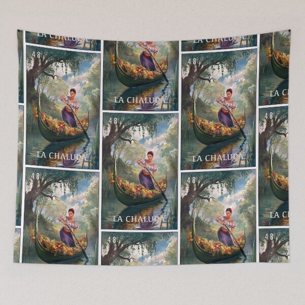 Item preview, La Chalupa (The Little Boat) Loteria Card 48 designed and sold by matteflor.
