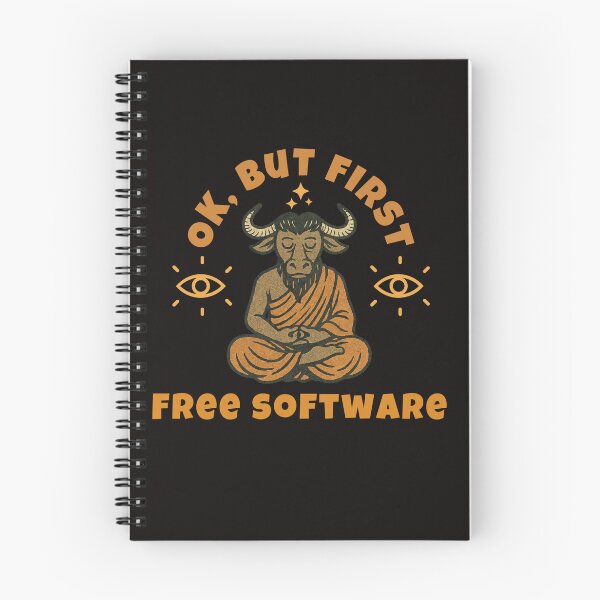 Item preview, Meditación del software libre GNU GNU designed and sold by MentatDesign.
