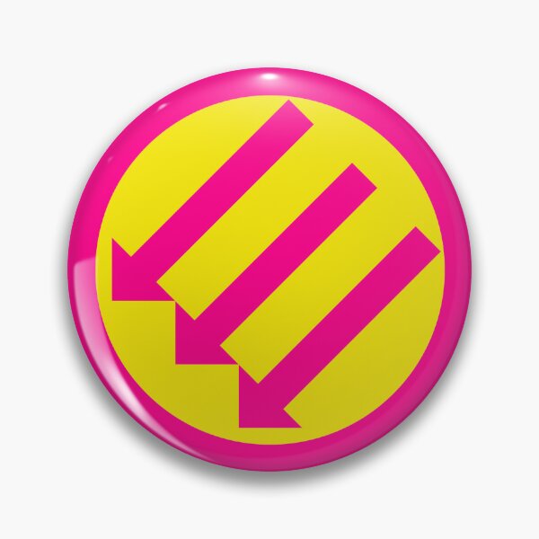 Item preview, The Three Arrows - Anti Fascist (hot pink) designed and sold by Thelittlelord.