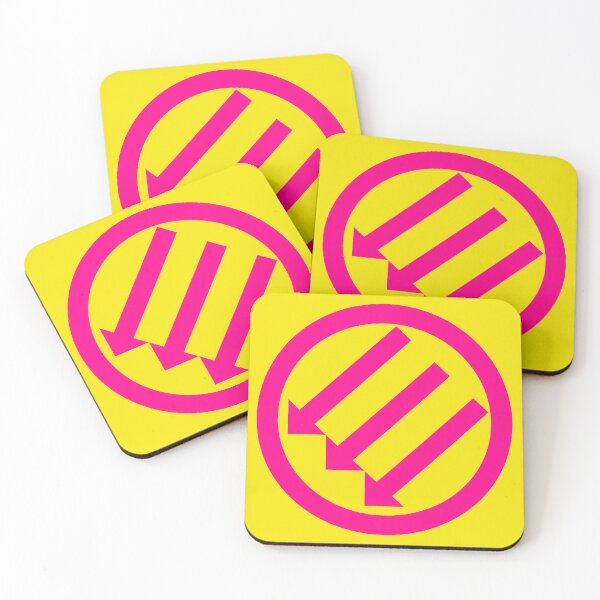 Item preview, The Three Arrows - Anti Fascist (hot pink) designed and sold by Thelittlelord.