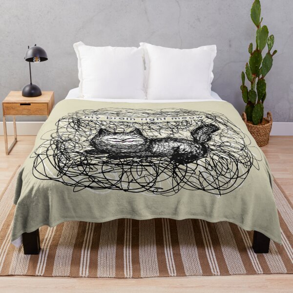 Item preview, My Brain Right Meow designed and sold by KilkennyCat Art.