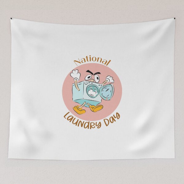 Item preview, National Laundry Day Sign designed and sold by karyalangit.