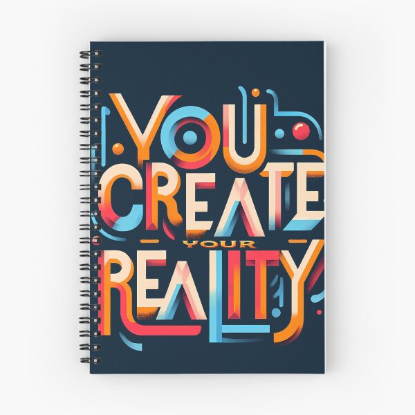 Item preview, you create your reality, typography designed and sold by maxmaj.