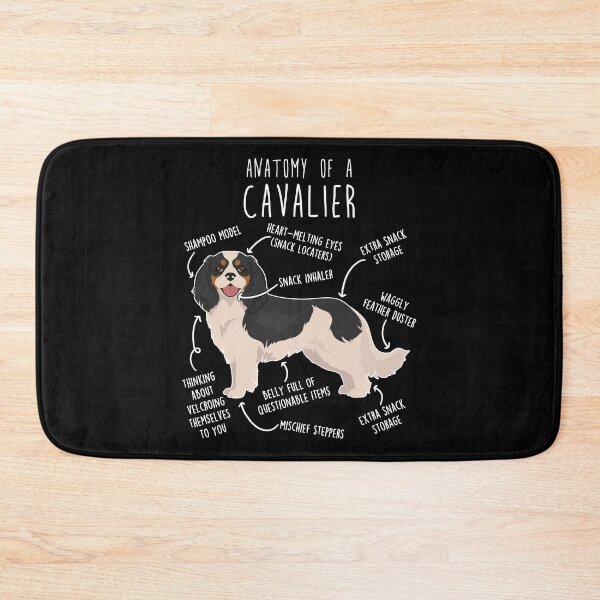 Item preview, Tri-Color Cavalier King Charles Spaniel Dog Anatomy designed and sold by Clara Hollins.