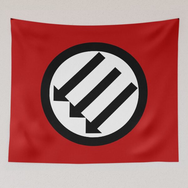 Item preview, The Three Arrows - Anti Fascist designed and sold by Thelittlelord.
