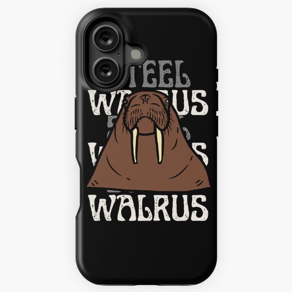 Aperçu de l'œuvre Steel Walrus | Conception triple menace créée et vendue par SteelWalrus.