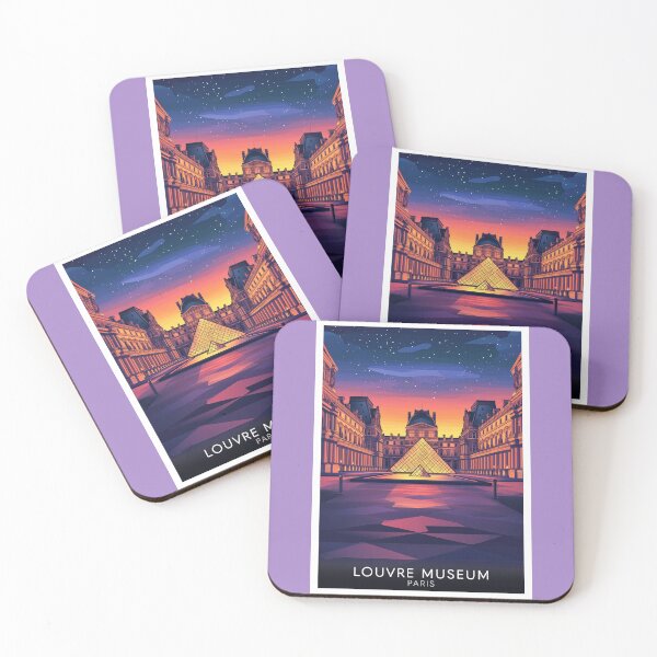 Item preview, Louvre Museum Paris designed and sold by MisfitPrintsUs.