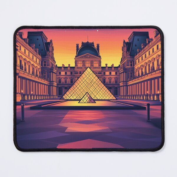 Item preview, Louvre Museum Paris designed and sold by MisfitPrintsUs.