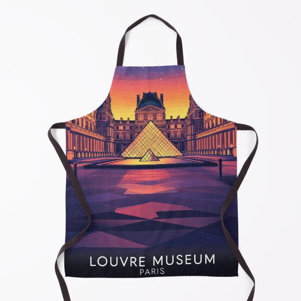 Item preview, Louvre Museum Paris designed and sold by MisfitPrintsUs.