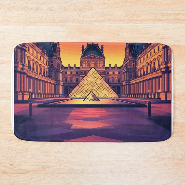 Item preview, Louvre Museum Paris designed and sold by MisfitPrintsUs.