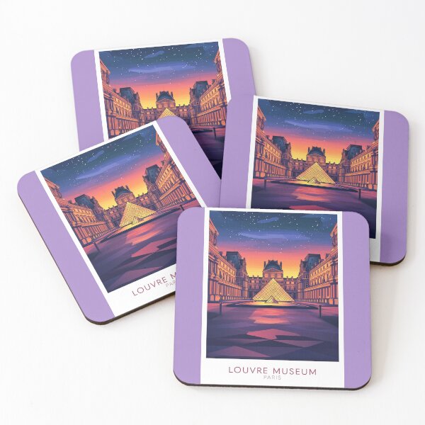 Item preview, Louvre Museum Paris designed and sold by MisfitPrintsUs.