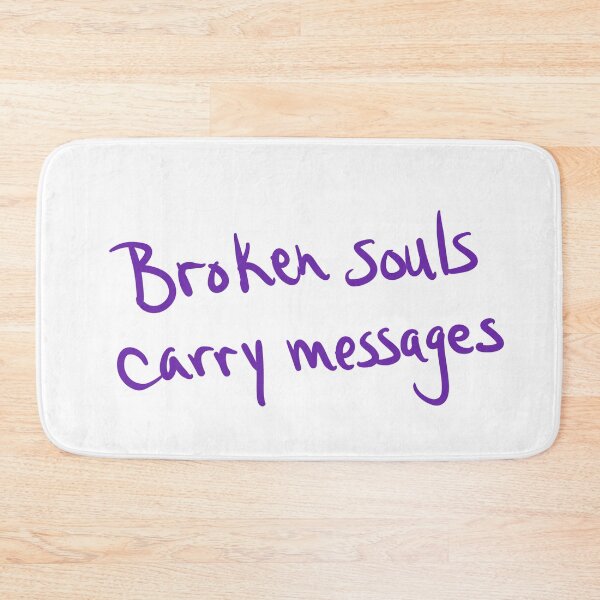 Item preview, Broken souls carry messages designed and sold by abeink.