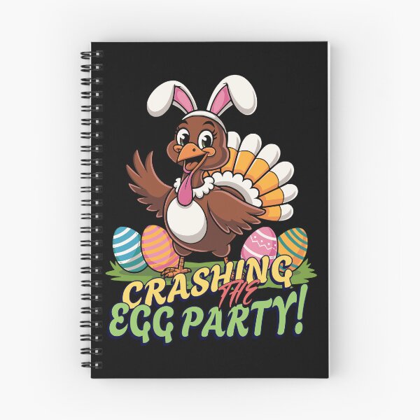 Item preview, Crashing the Egg Party Funny Turkey designed and sold by Fragy72.