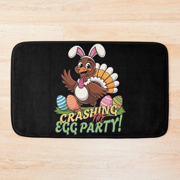 Item preview, Crashing the Egg Party Funny Turkey designed and sold by Fragy72.