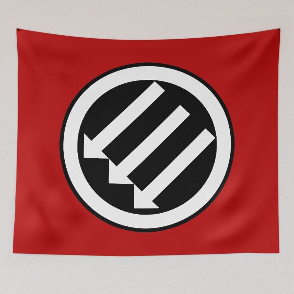 Item preview, The Three Arrows - Anti Fascist designed and sold by Thelittlelord.