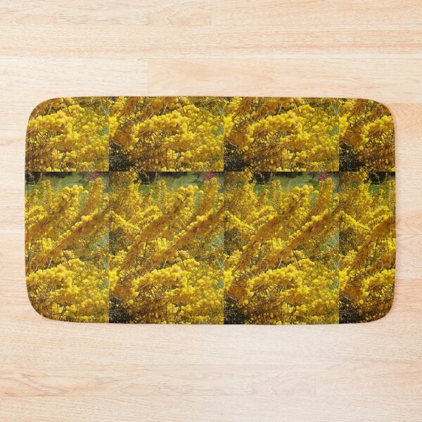 Item preview, Wattle Flowers Australian Native Flower Photo designed and sold by Sarah  Rajkotwala.