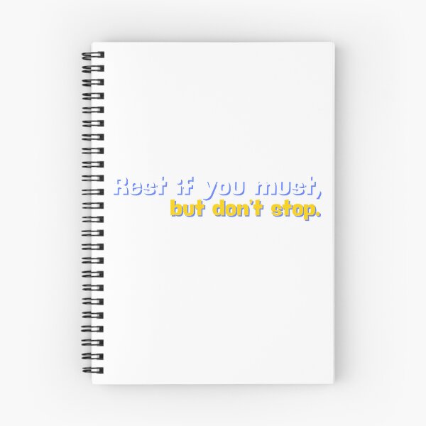 Item preview, Rest if you must, but don’t stop. designed and sold by arokya53.