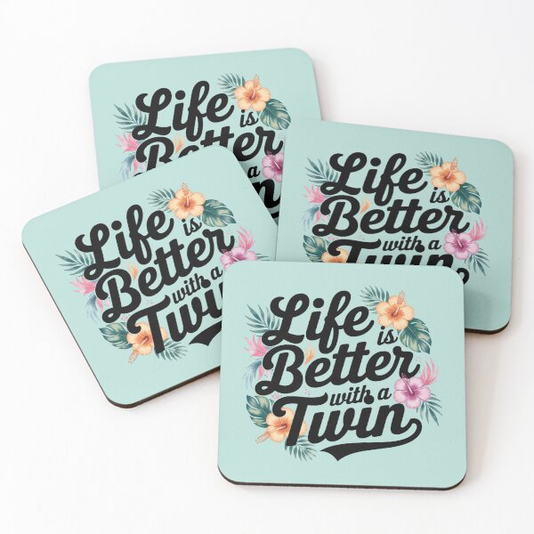 Item preview, Life Is Better With A Twin designed and sold by NosandEdgy.