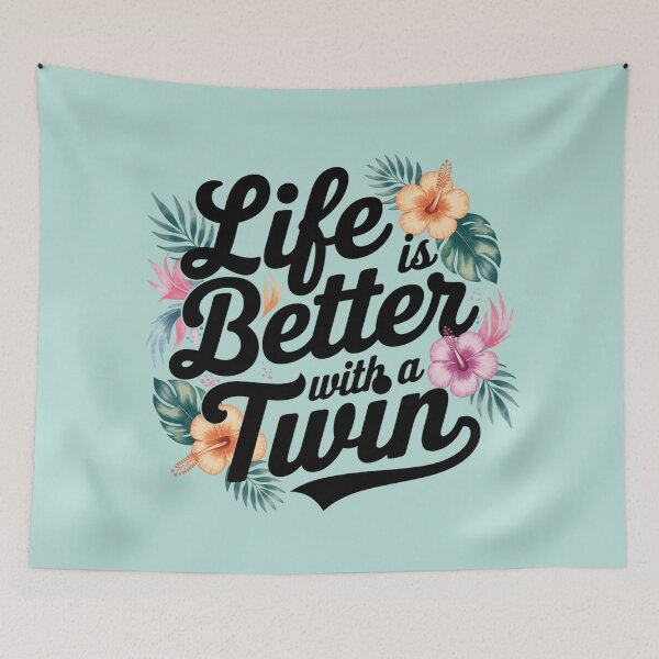 Item preview, Life Is Better With A Twin designed and sold by NosandEdgy.