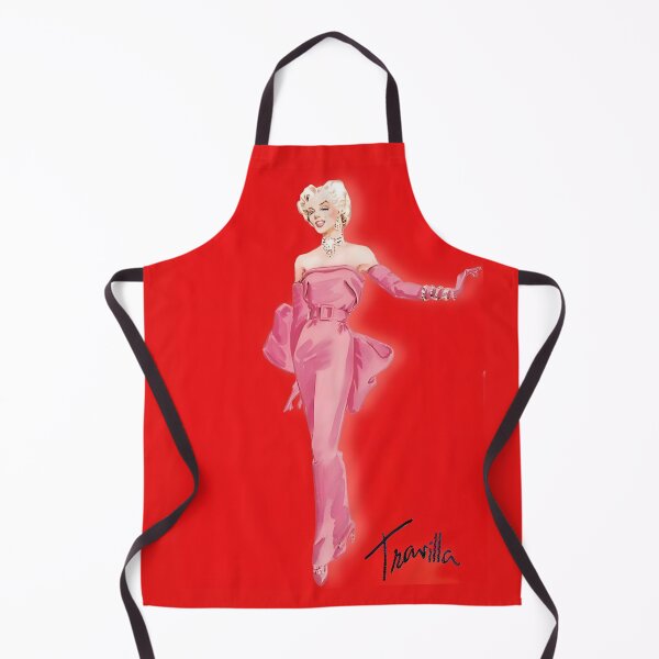 Item preview, Marilyn Monroe Iconic Pink Dress Original Costume Sketch by Travilla - Hollywood Costumes designed and sold by CMooreWorx.
