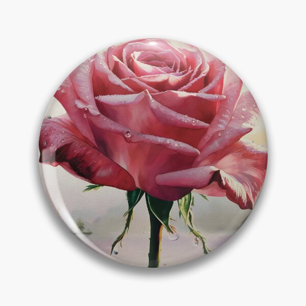 Item preview, Red rose flowers blooming on the lakeside-Version 01 designed and sold by garasani.