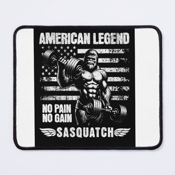 Item preview, Sasquatch Lets Go to the Gym designed and sold by mydesignsbylar.