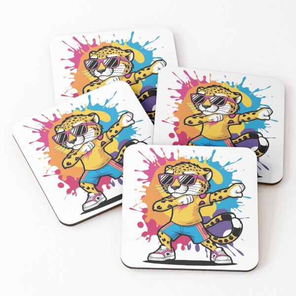 Item preview, Funny Dabbing Cheetah Sunglasses Cheetah Animal  designed and sold by ArtFromBeyond.