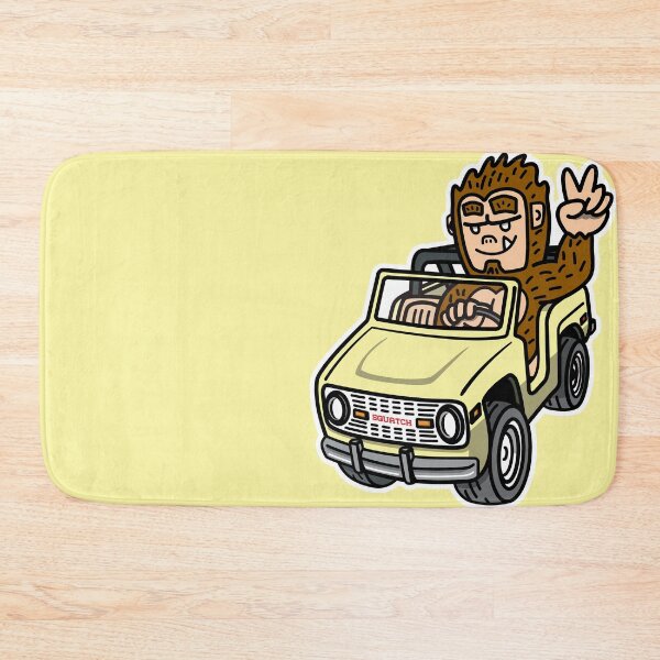Item preview, Bronco Bigfoot - Springtime Yellow designed and sold by Justin Ellis.