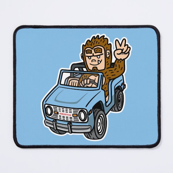 Item preview, Bronco Bigfoot - Skylight Blue designed and sold by Justin Ellis.