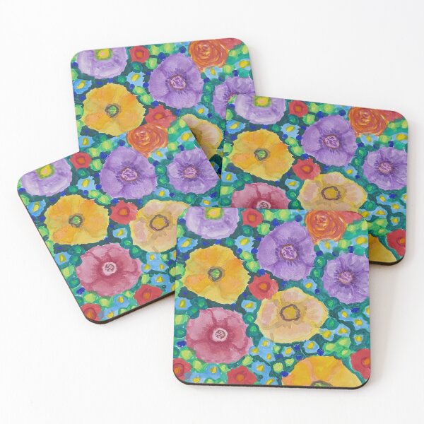 Item preview, Gorgeous poppies and roses  designed and sold by LaHickmana.