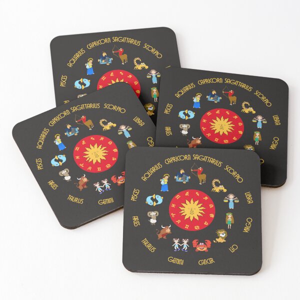 Item preview, Zodiac star signs moving round the sun. designed and sold by JamesDunican.