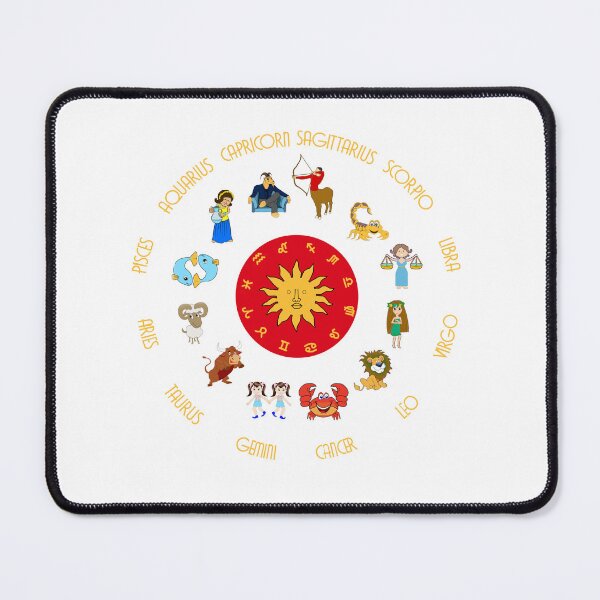 Item preview, Zodiac star signs moving round the sun. designed and sold by JamesDunican.