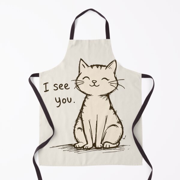 Item preview, I See You – Brown Cat Smile designed and sold by SteadyRolling.