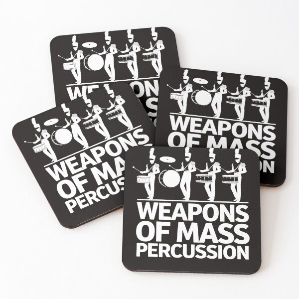 Item preview, Weapons Of Mass Percussion Funny Drum Line Band designed and sold by heeun.