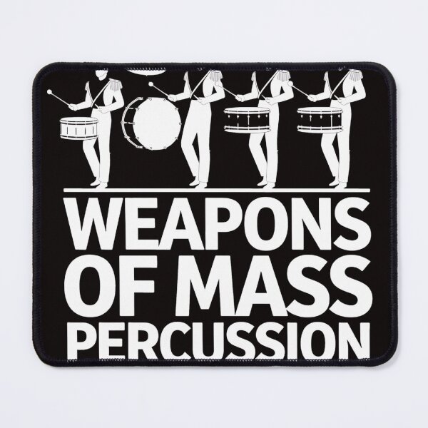 Item preview, Weapons Of Mass Percussion Funny Drum Line Band designed and sold by heeun.