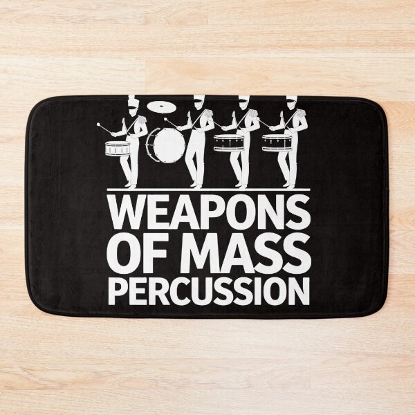 Item preview, Weapons Of Mass Percussion Funny Drum Line Band designed and sold by heeun.