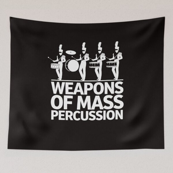 Item preview, Weapons Of Mass Percussion Funny Drum Line Band designed and sold by heeun.