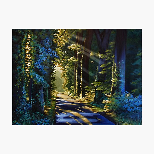 Item preview, magic forest 25 designed and sold by bellacpaintings.