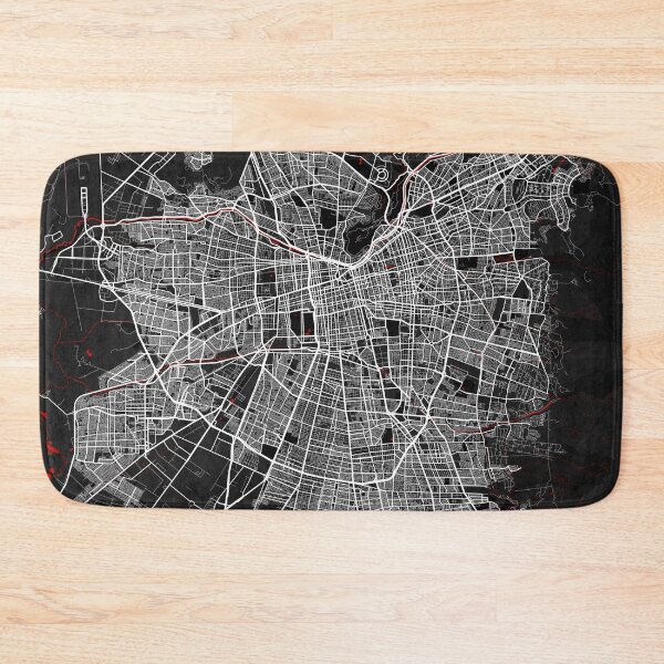 Item preview, Santiago City Map Chile - Oriental designed and sold by deMAP.