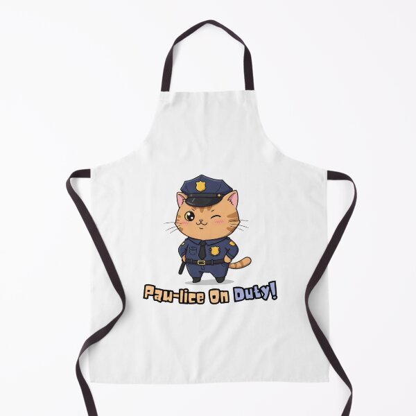 Item preview, Paw-lice Patrol – Funny Cat Cop designed and sold by Meow Cat.