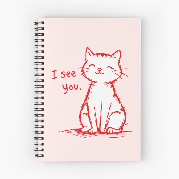 Item preview, I See You – Red Cat Smile designed and sold by SteadyRolling.