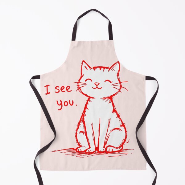 Item preview, I See You – Red Cat Smile designed and sold by SteadyRolling.