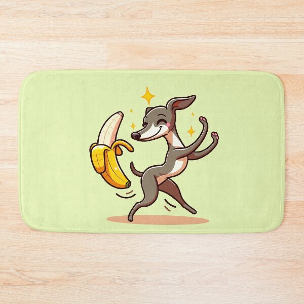 Item preview, Italian Greyhound Dancing for a Banana designed and sold by Ghost on Toast.