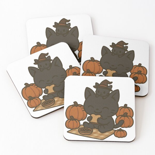 Item preview, Black Cat Halloween Picnic designed and sold by dragonveil.