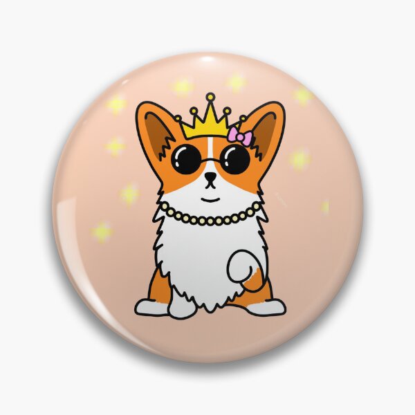 Item preview, Chic Lady Corgi designed and sold by Dinomom Does Art.