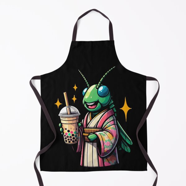 Item preview, Grasshopper Bubble Boba Tea Anime Cute Kawaii designed and sold by Artistoos.