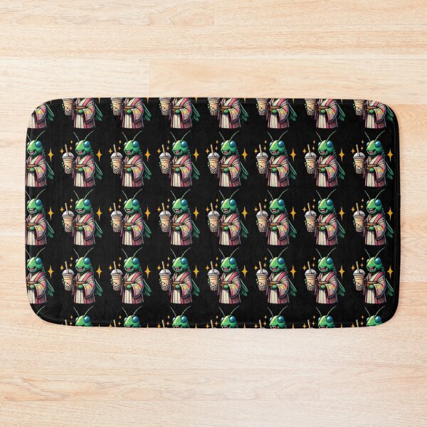 Item preview, Grasshopper Bubble Boba Tea Anime Cute Kawaii designed and sold by Artistoos.
