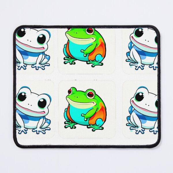 Item preview, Frog Art - Sticker Set of Two designed and sold by Earth Nature Creations.