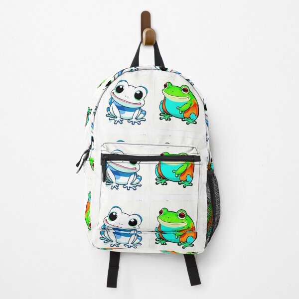 Item preview, Frog Art - Sticker Set of Two designed and sold by Earth Nature Creations.